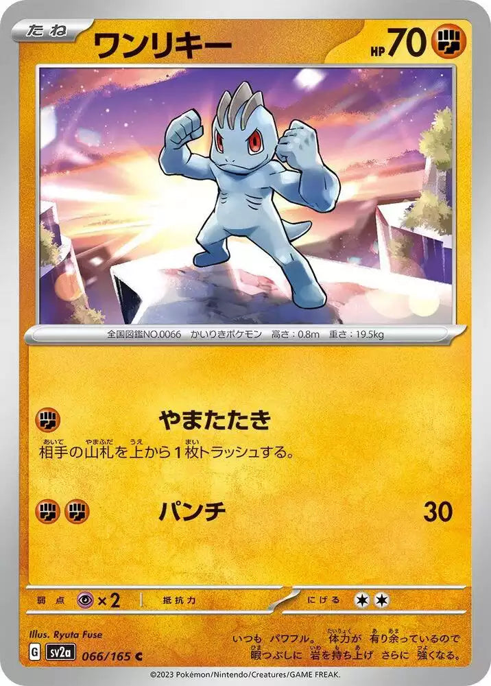 Pokémon TCG Card Machop