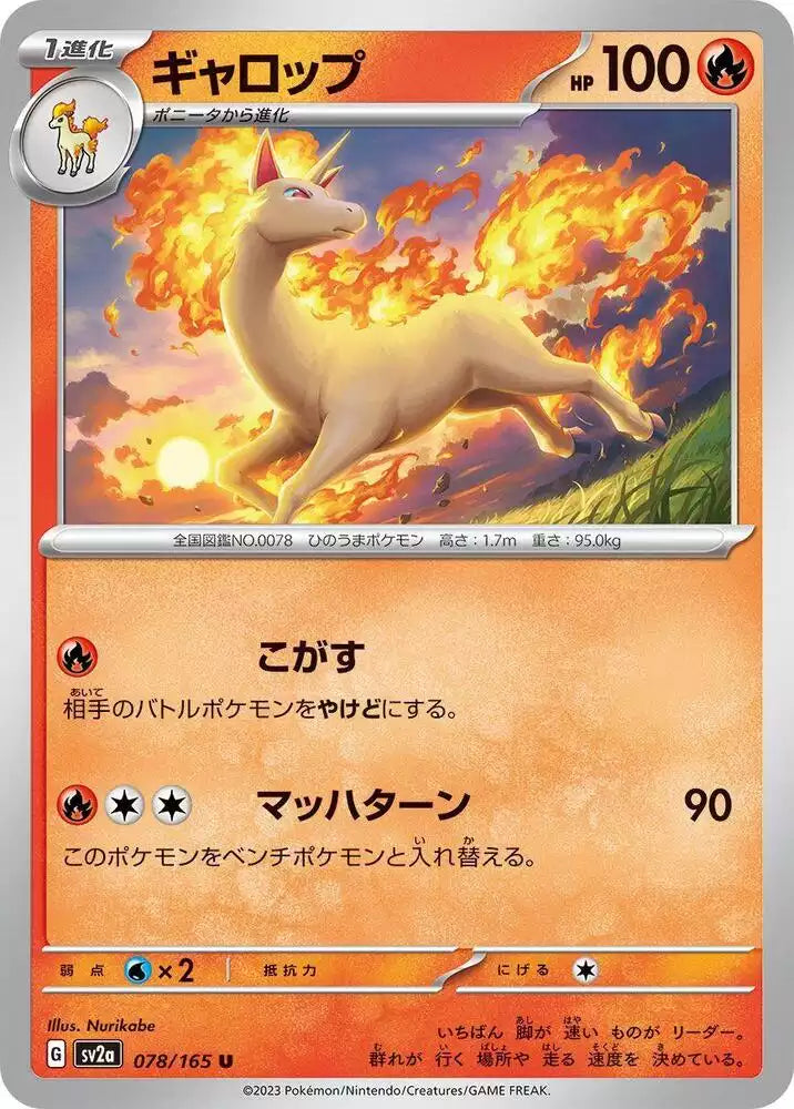 Pokémon TCG Card Rapidash
